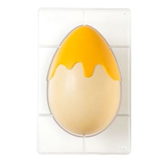 Picture of EASTER EGG MOULD DRIP EFFECT 250G POLYCARBONATE